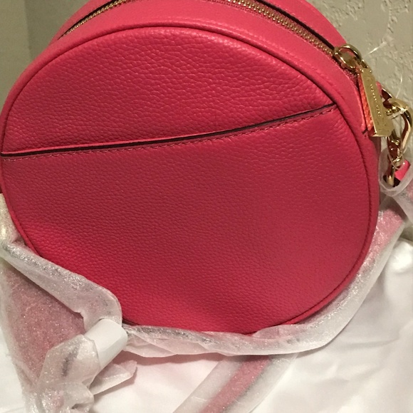 Michael Kors Canteen Leather Bag - Rose Pink - Picture 3 of 7